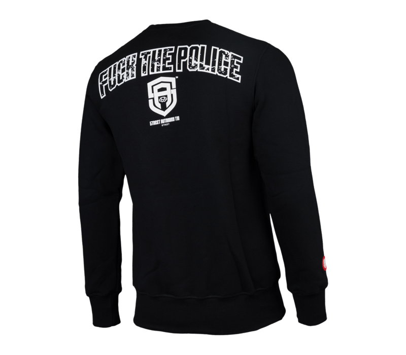 BLUZA BEZ KAPTURA STREET AUTONOMY FUCK BLACK