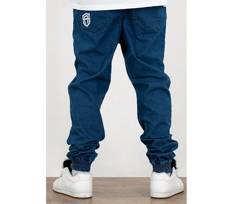 SPODNIE JEANSOWE JOGGER STREET AUTONOMY POPULAR DARK BLUE