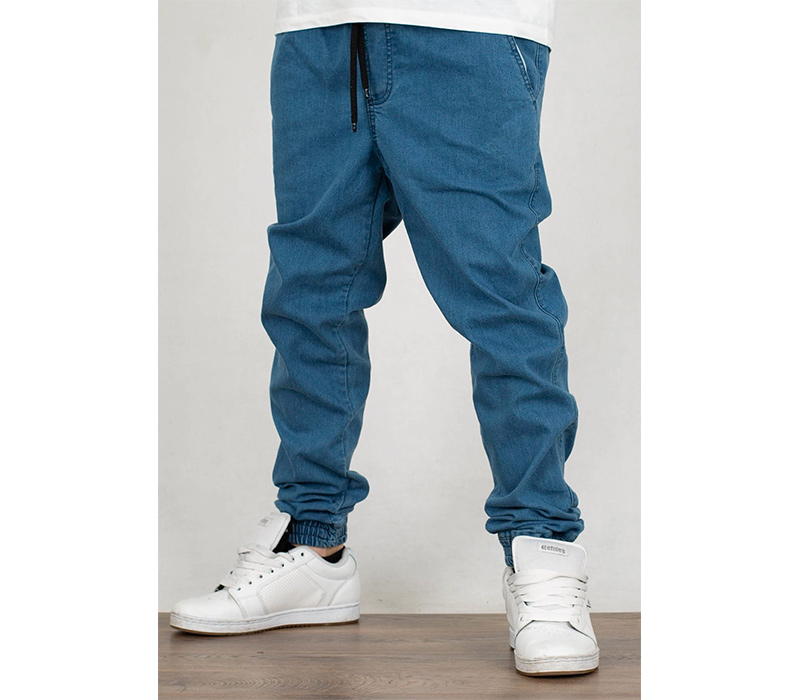 SPODNIE JEANSOWE JOGGER STREET AUTONOMY POPULAR MEDIUM BLUE