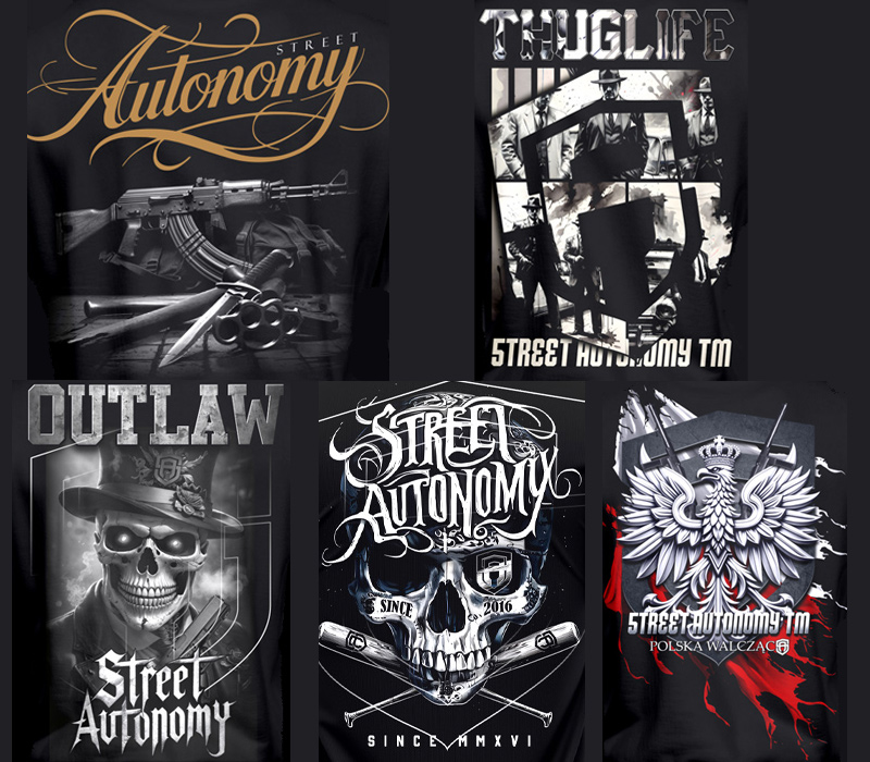 PAKIET WLEPEK STREET AUTONOMY 10SZT – 5 MODELI