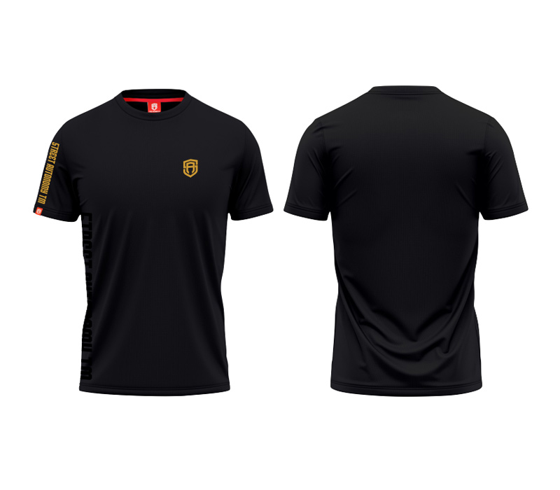 KOSZULKA STREET AUTONOMY KETSA BLACK/GOLD