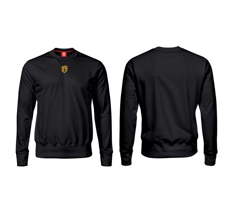 BLUZA BEZ KAPTURA STREET AUTONOMY MINI BLACK/GOLD