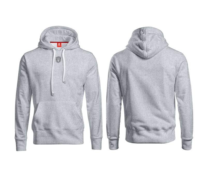 BLUZA Z KAPTUREM STREET AUTONOMY MINI MELANGE/BLACK