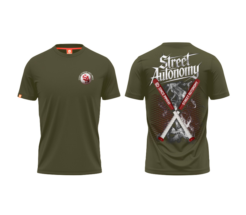 KOSZULKA STREET AUTONOMY BATS KHAKI