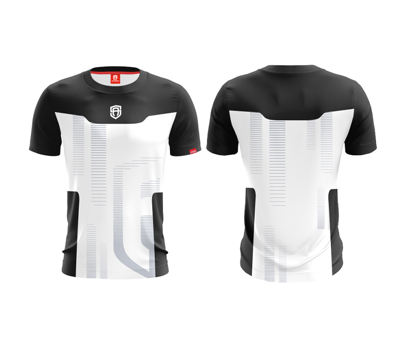 KOSZULKA STREET AUTONOMY COSMO BLACK/WHITE