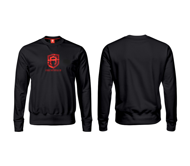 BLUZA BEZ KAPTURA STREET AUTONOMY CLASSIC CAMO RED