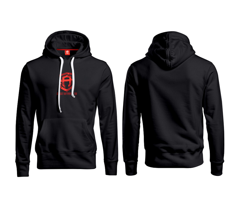 BLUZA Z KAPTUREM STREET AUTONOMY CLASSIC CAMO RED