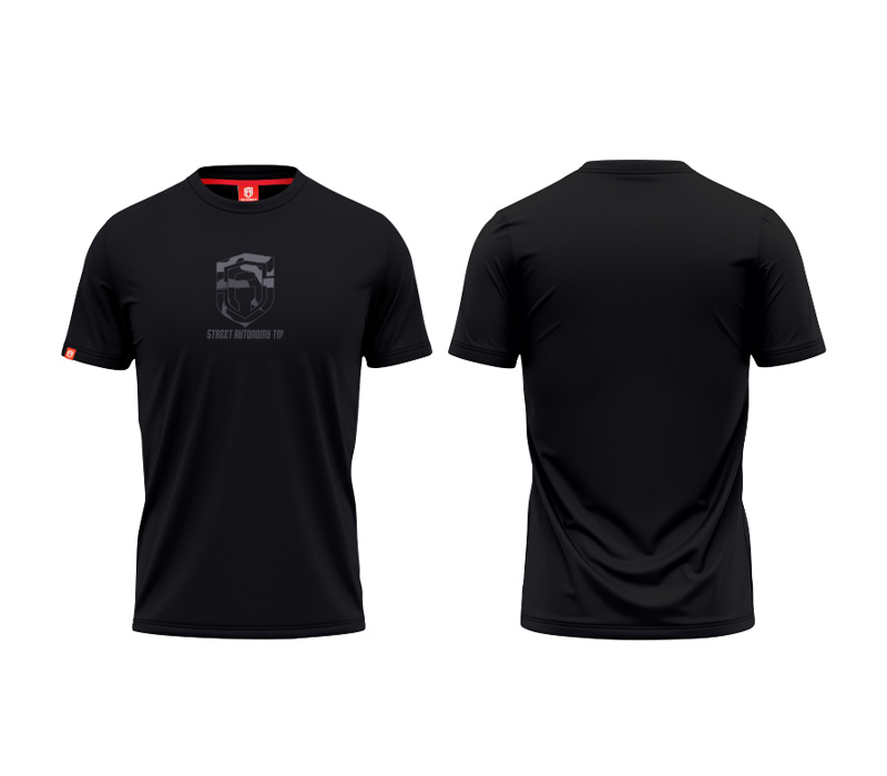 KOSZULKA STREET AUTONOMY CLASSIC CAMO BLACK/BLACK