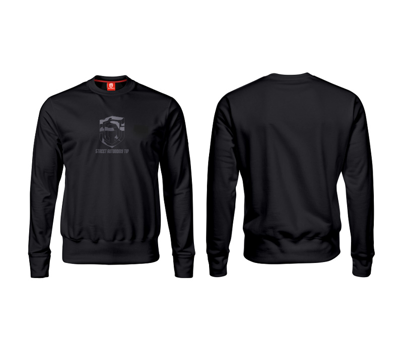 BLUZA BEZ KAPTURA STREET AUTONOMY CLASSIC CAMO BLACK