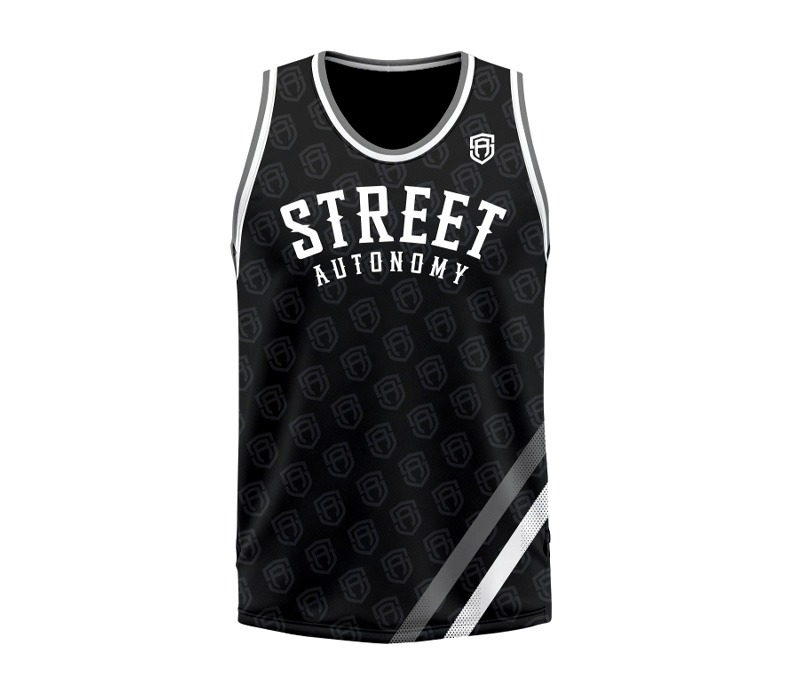 TANK TOP STREET AUTONOMY GRAVER BLACK/WHITE