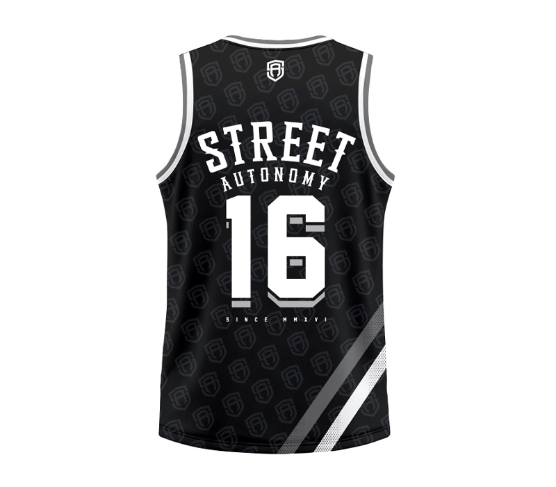 TANK TOP STREET AUTONOMY GRAVER BLACK/WHITE