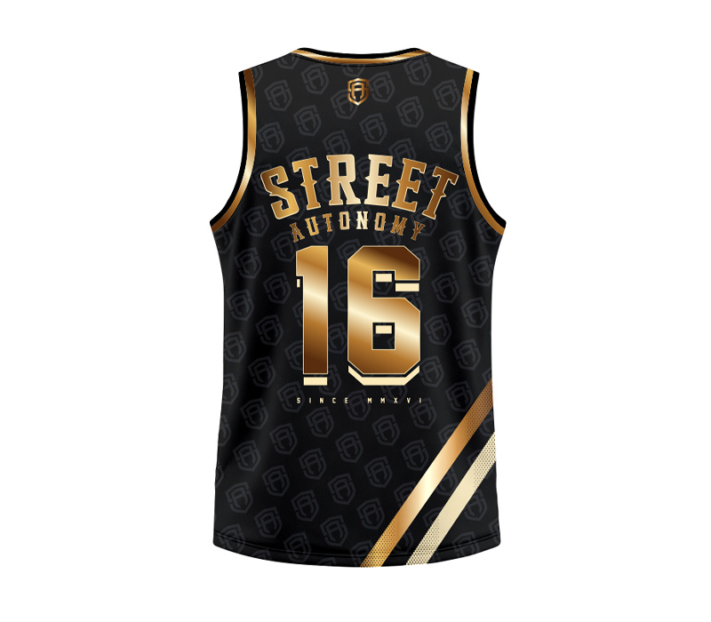 TANK TOP STREET AUTONOMY GRAVER BLACK/GOLD