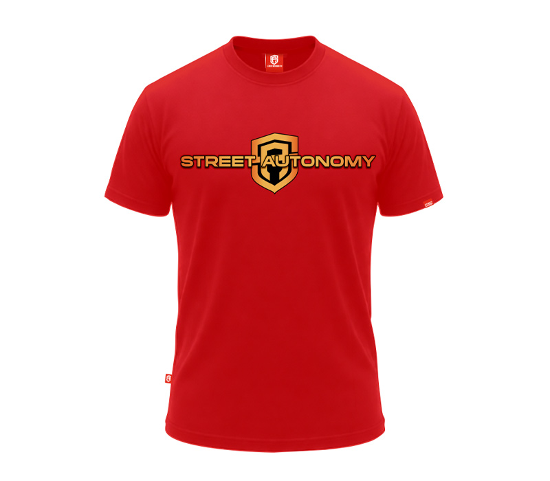 KOSZULKA STREET AUTONOMY CRIMESIDE RED