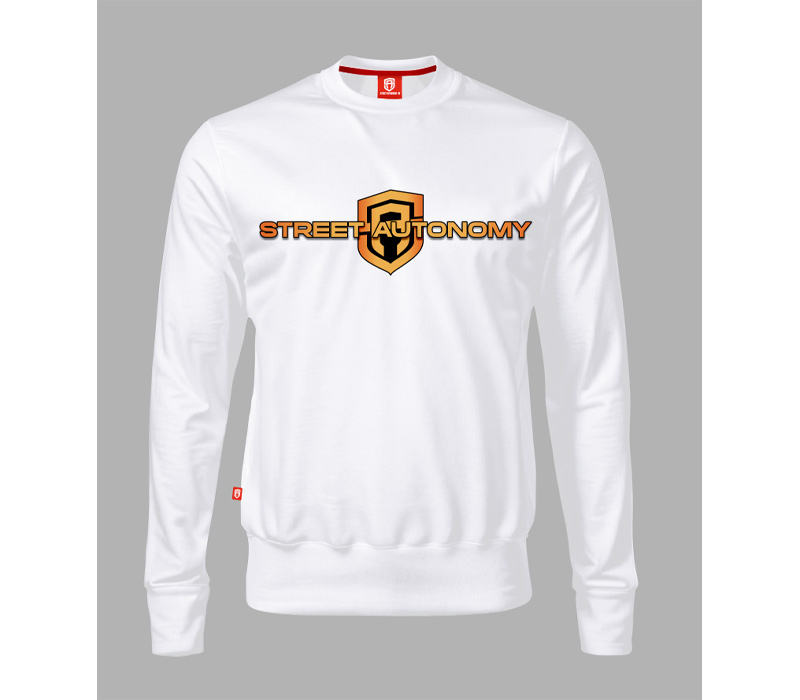 BLUZA BEZ KAPTURA STREET AUTONOMY CRIMESIDE WHITE