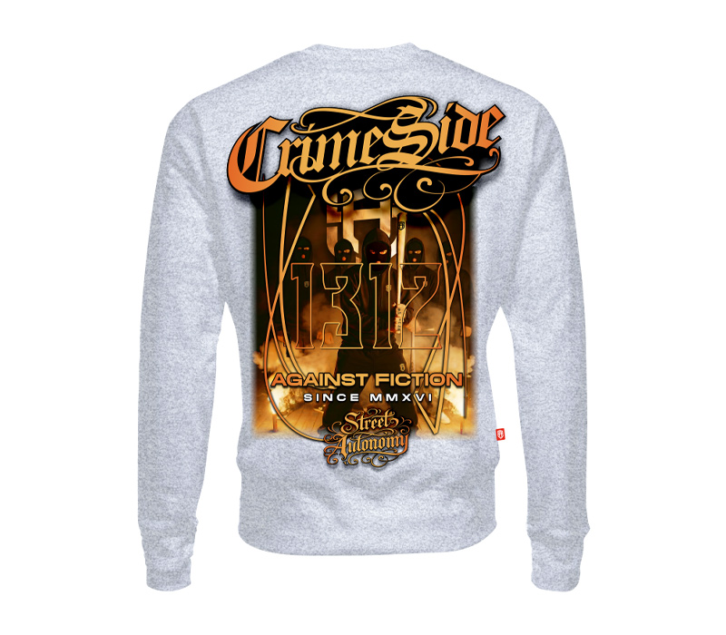 BLUZA BEZ KAPTURA STREET AUTONOMY CRIMESIDE GREY