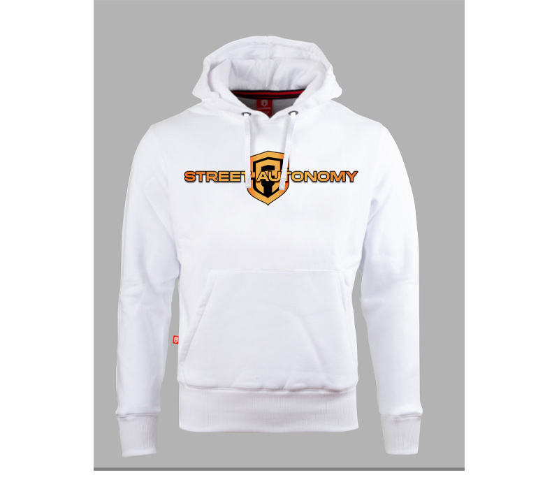 BLUZA Z KAPTUREM STREET AUTONOMY CRIMESIDE WHITE
