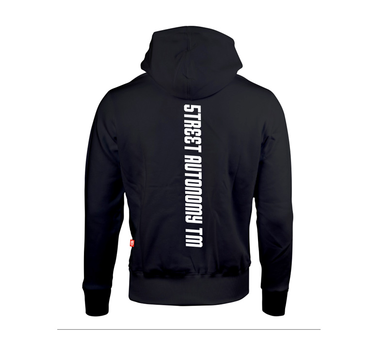 BLUZA Z KAPTUREM STREET AUTONOMY BALANS BLACK