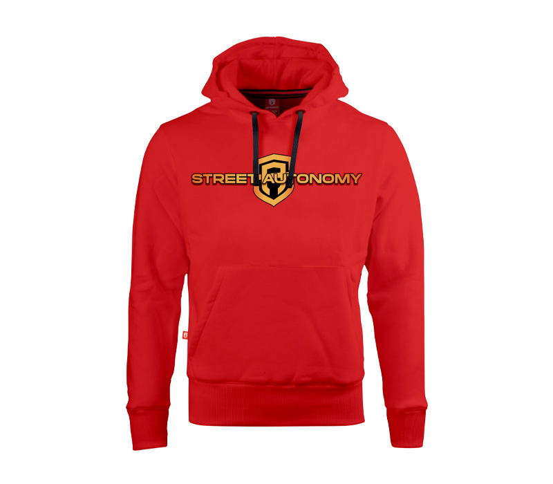 BLUZA Z KAPTUREM STREET AUTONOMY CRIMESIDE RED