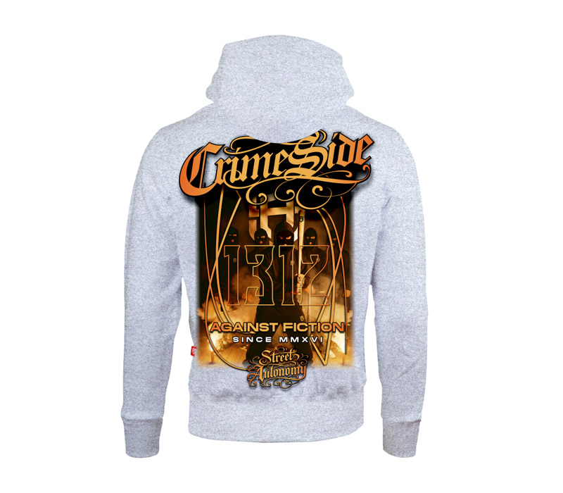 BLUZA Z KAPTUREM STREET AUTONOMY CRIMESIDE GREY
