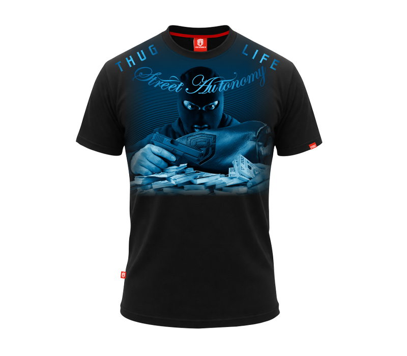 KOSZULKA STREET AUTONOMY BLUETHUG BLACK
