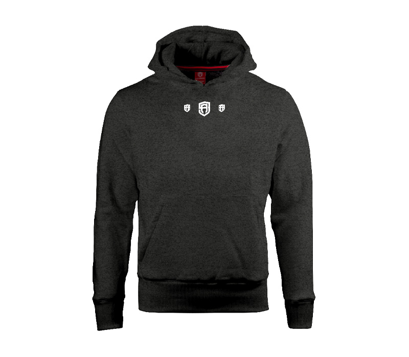 BLUZA Z KAPTUREM STREET AUTONOMY FROM MELANGE BLACK