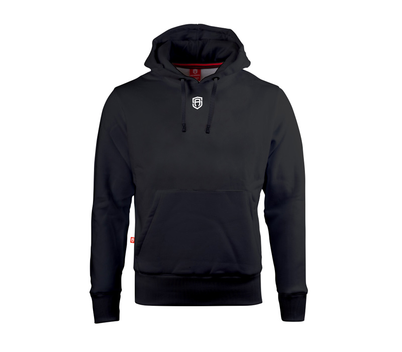 BLUZA Z KAPTUREM STREET AUTONOMY ARCHI BLACK/WHITE