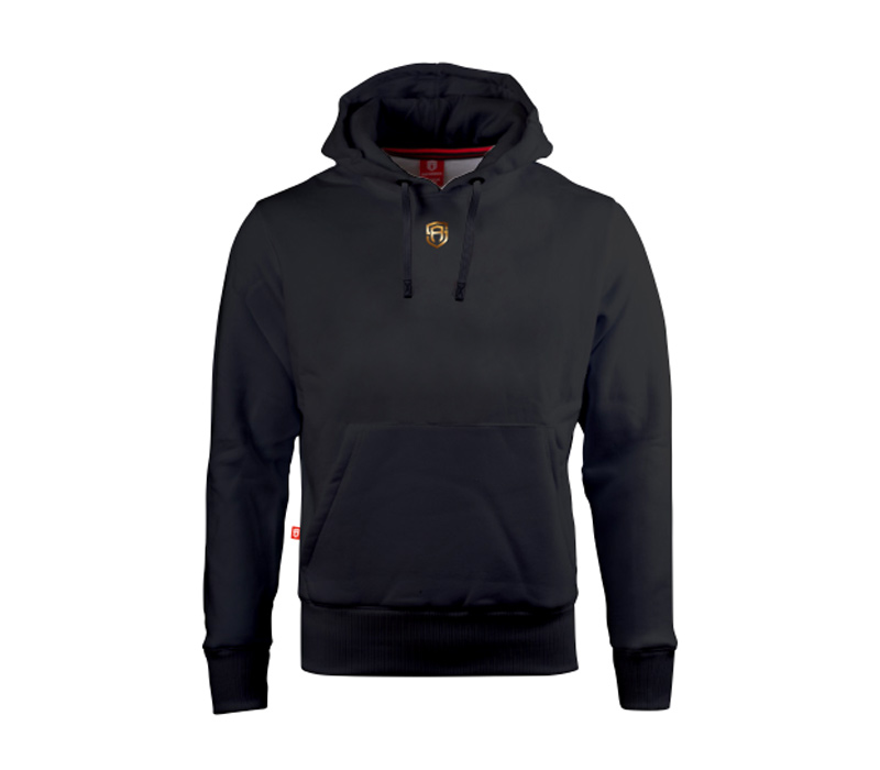 BLUZA Z KAPTUREM STREET AUTONOMY ARCHI BLACK/GOLD