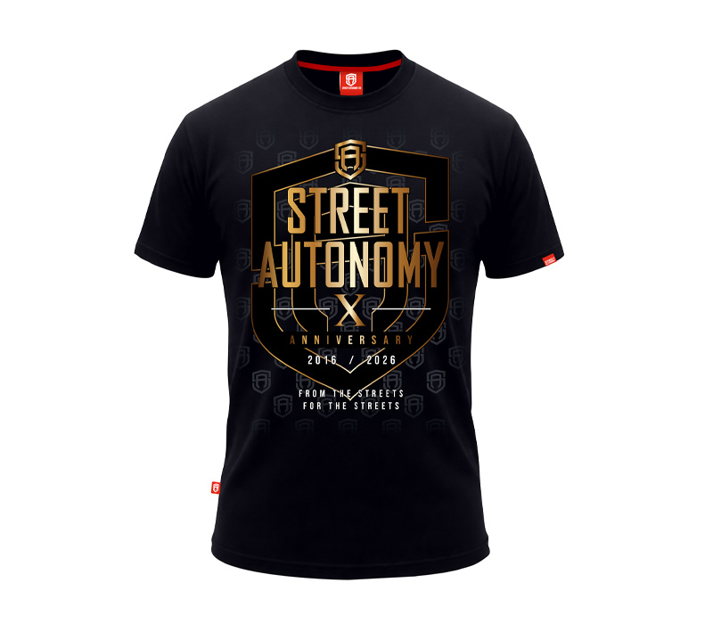 KOSZULKA STREET AUTONOMY X BLACK 1