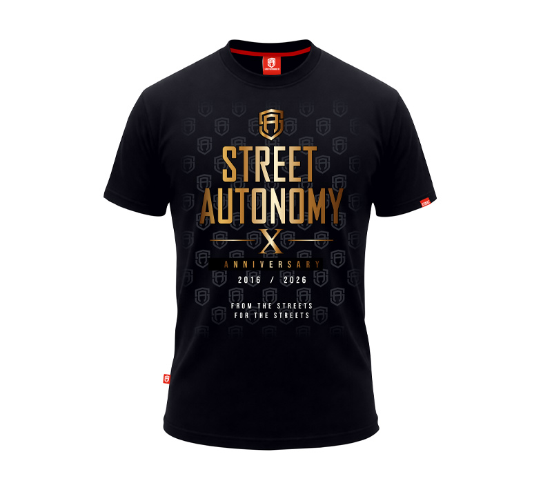KOSZULKA STREET AUTONOMY X BLACK 2