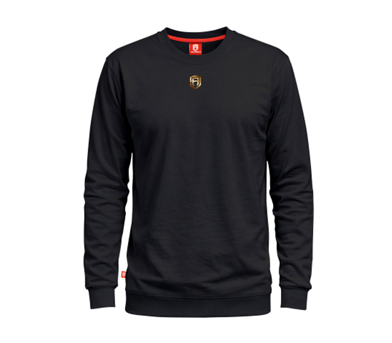 LONGSLEVE STREET AUTONOMY ARCHI BLACK/GOLD