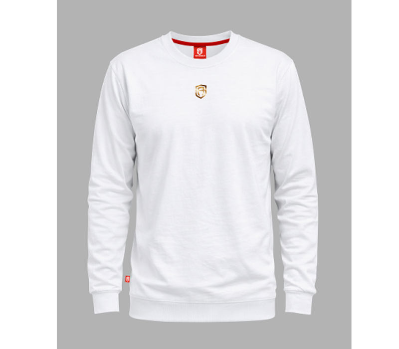 LONGSLEVE STREET AUTONOMY ARCHI WHITE/GOLD